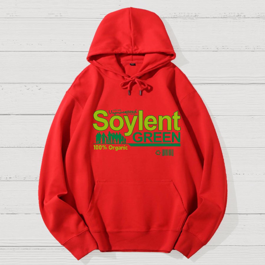 Soylent Green Geek Cotton Hoodie