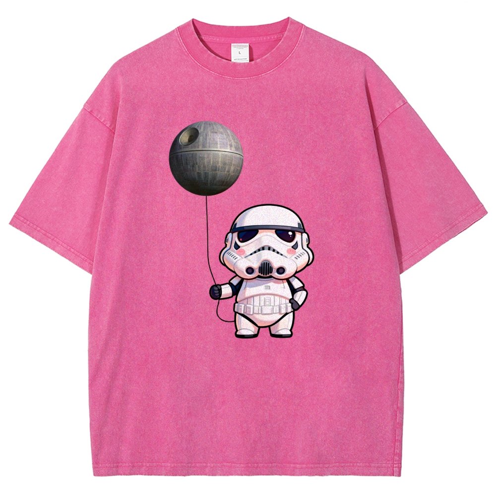 Soldiers playing with balloons Vintage Distressed T-shirt