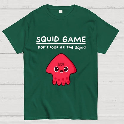 Don't Look At The Squid Geek T-Shirt