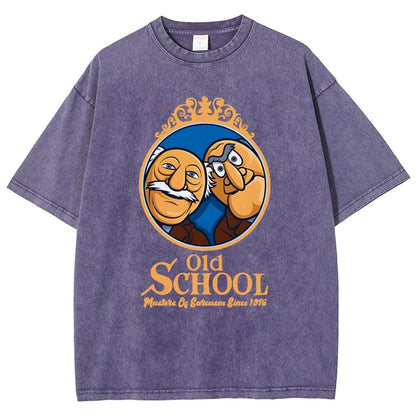 Old School Vintage Distressed T-shirt