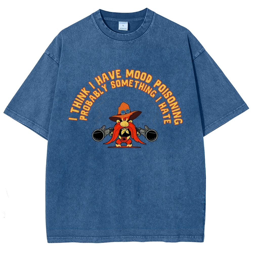 A Bad Case Of Mood Poisoning Vintage Distressed T-shirt