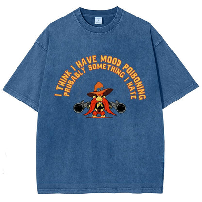 A Bad Case Of Mood Poisoning Vintage Distressed T-shirt