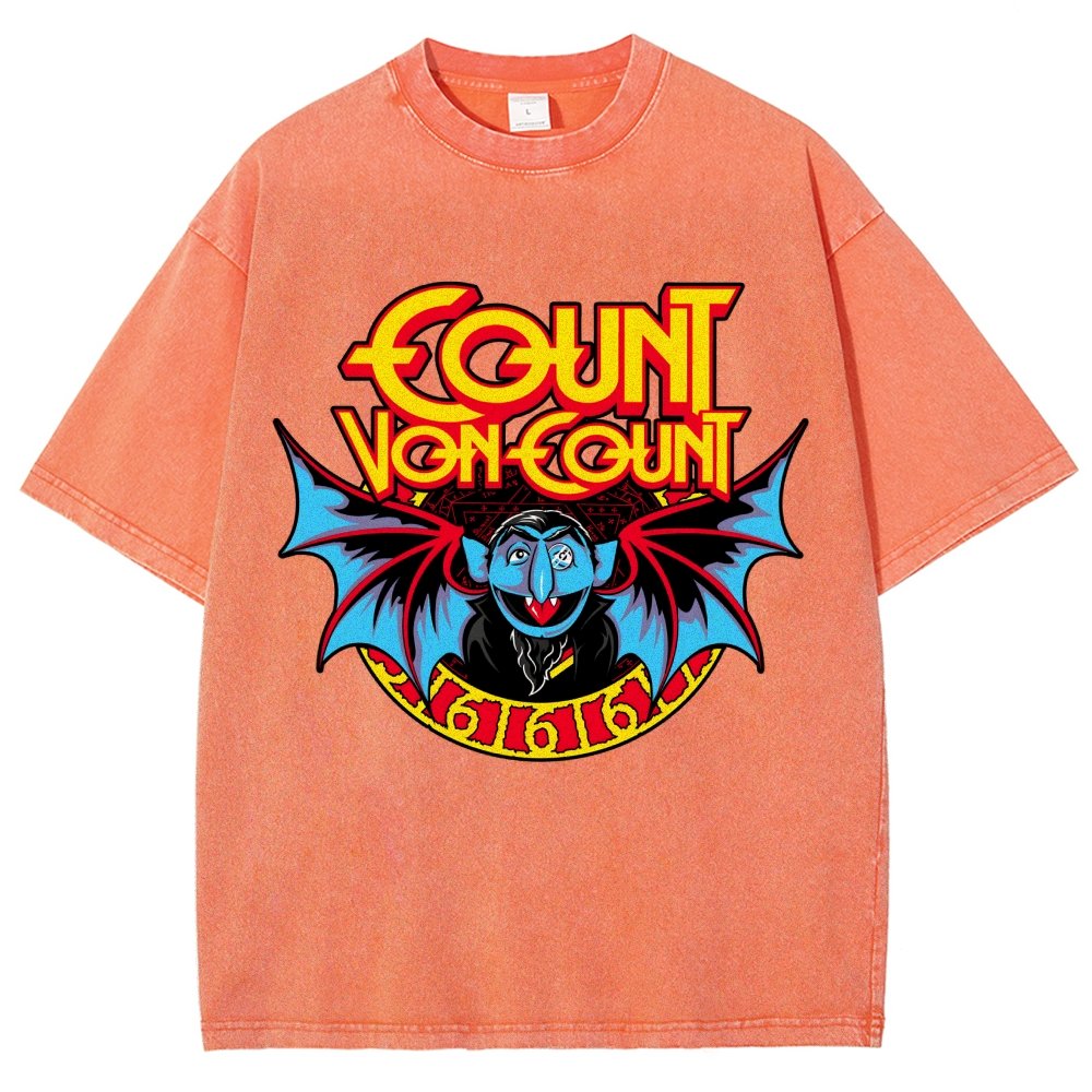 THE COUNT Vintage Distressed T-shirt