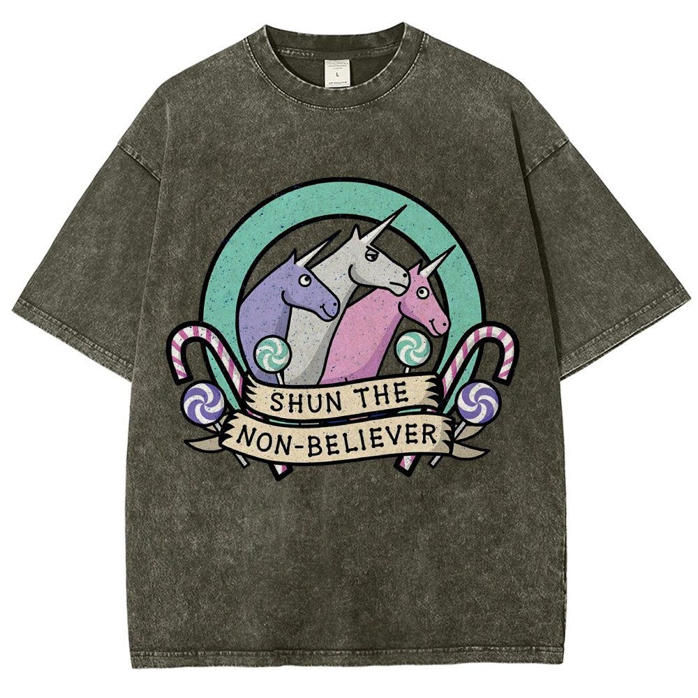 Shun The Non-Believer Vintage Distressed T-shirt