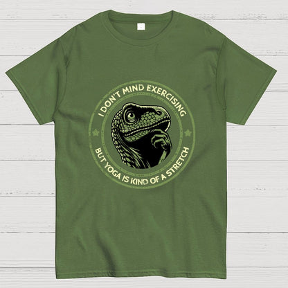 Yoga Is Kind Of A Stretch Geek T-Shirt