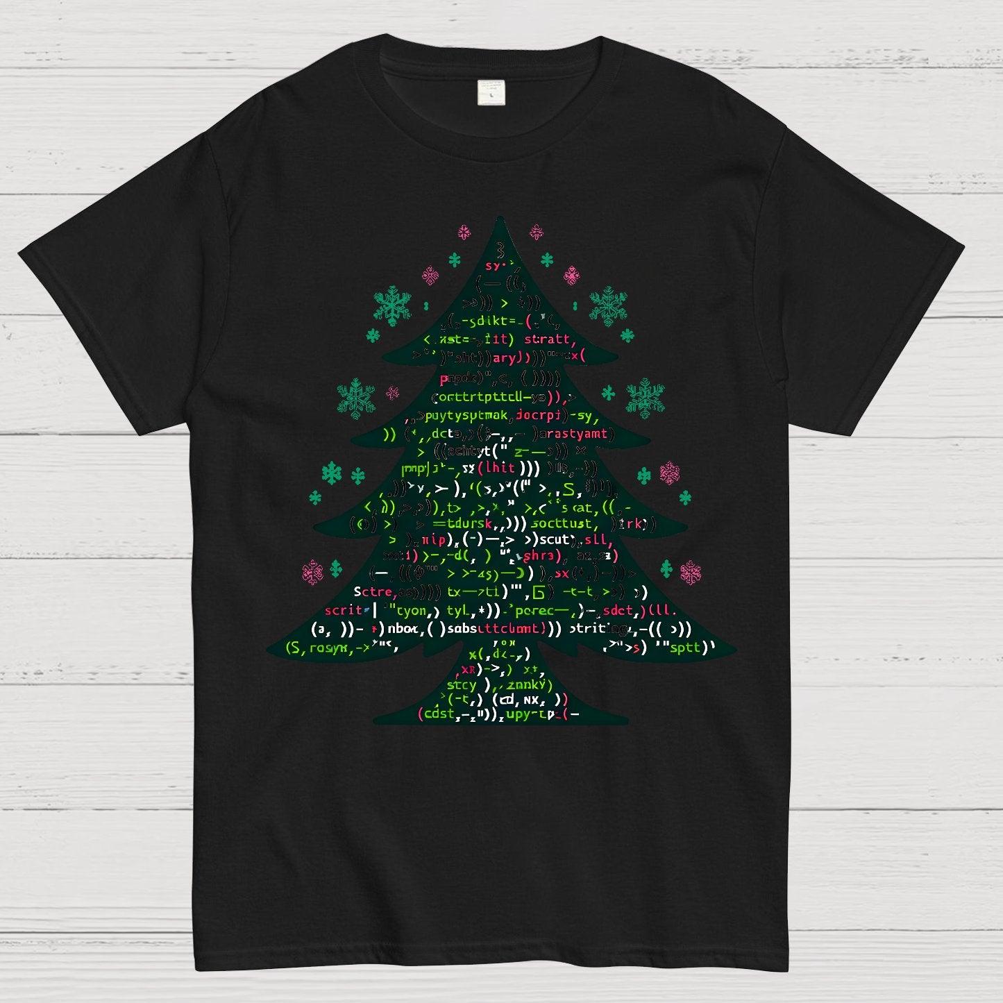 A Programmer's Christmas Tree Geek T-Shirt