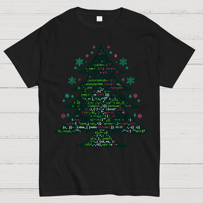 A Programmer's Christmas Tree Geek T-Shirt