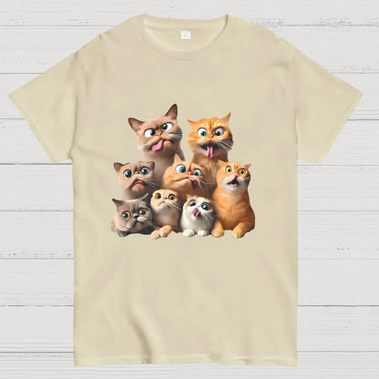 Funny Cat Nerdy T-Shirt