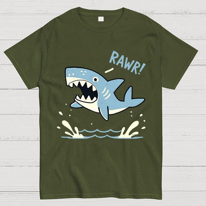 Shark Rawr! Unisex Geek T-Shirt