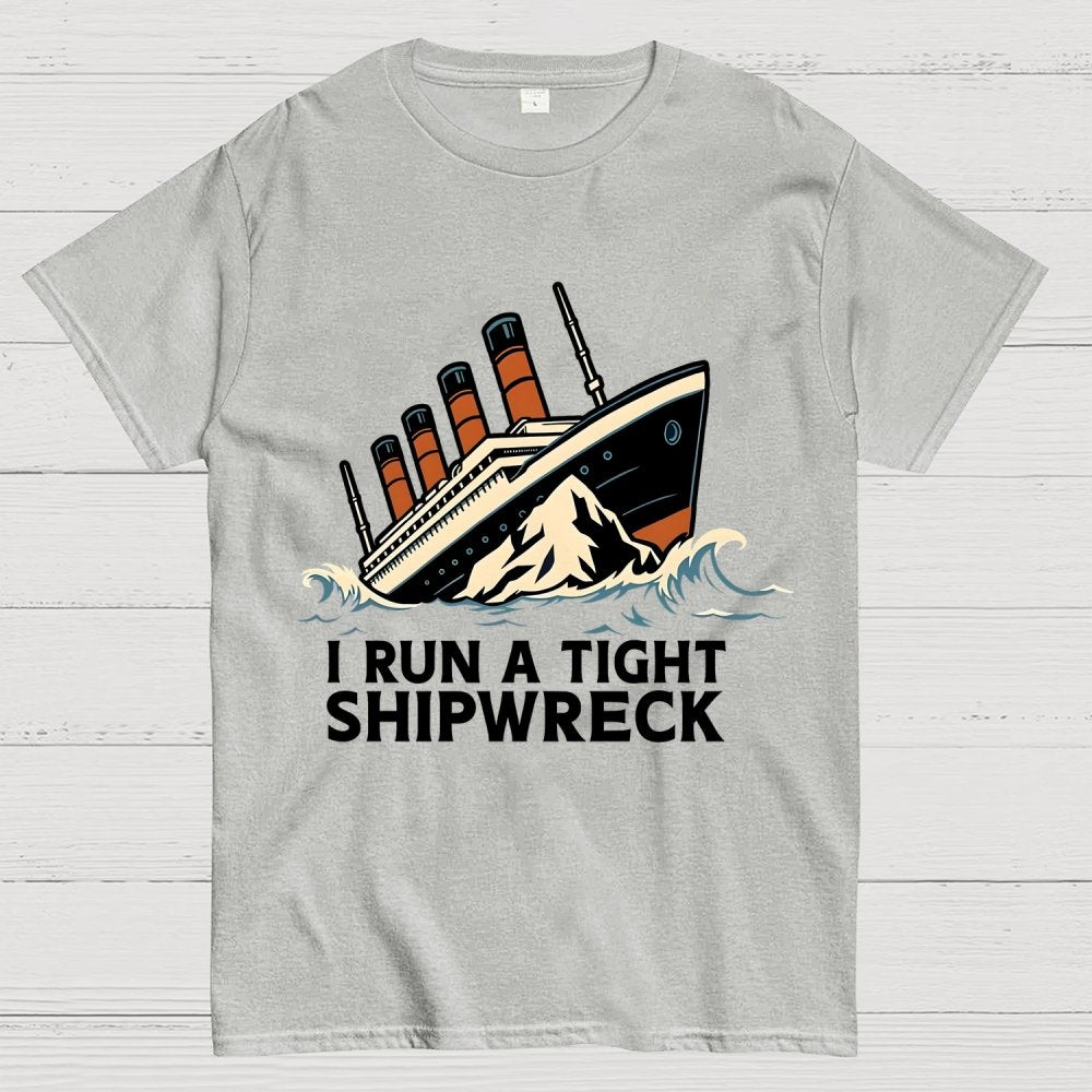 Tight Shipwreck Geek T-Shirt