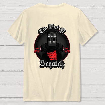 None Shall Pass - Tis But A Scratch Front And Back Printing Geek T-Shirt