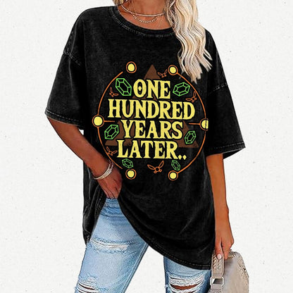 One Hundred Years Later Vintage Distressed T-shirt