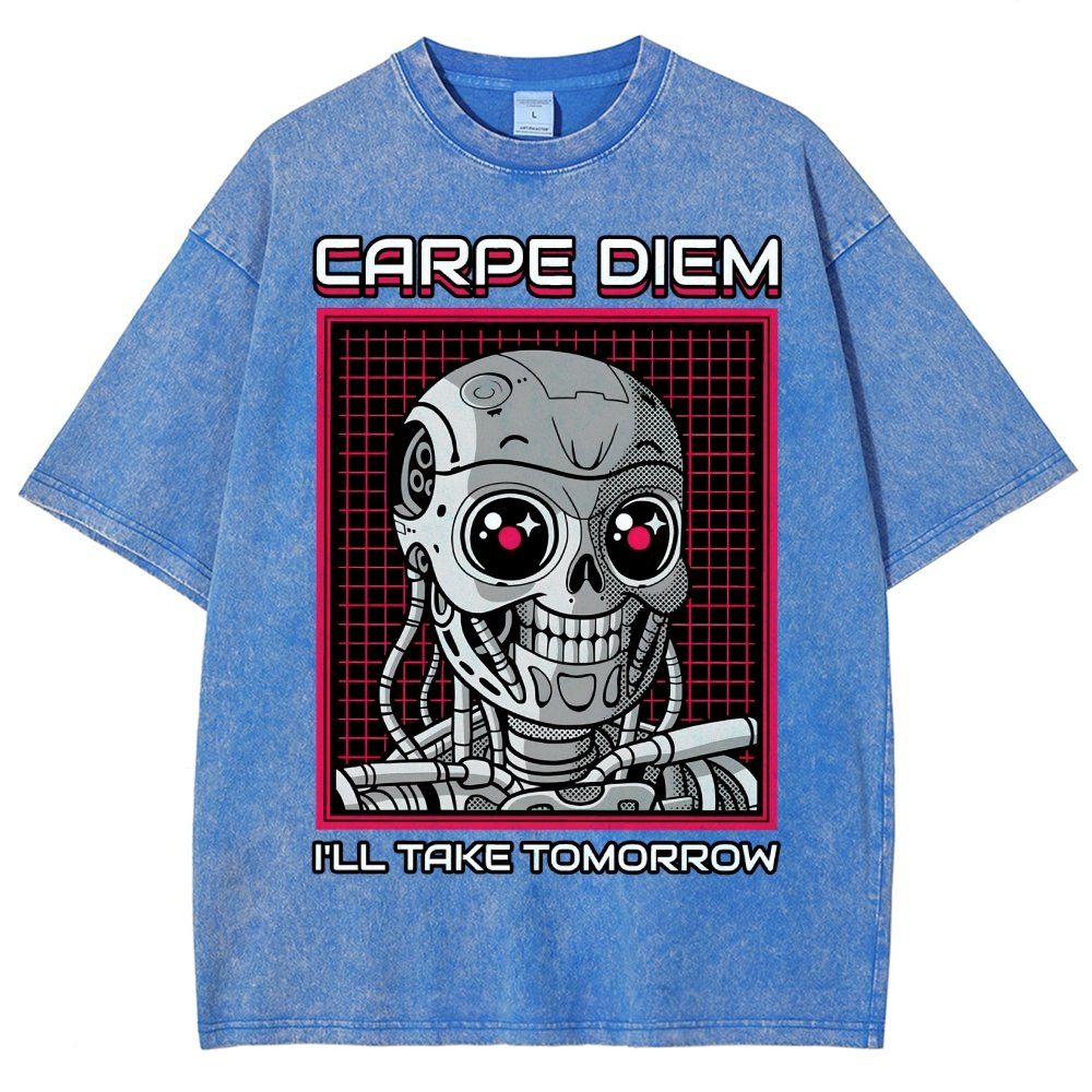 Rise Of The Cute Machine Vintage Distressed T-shirt