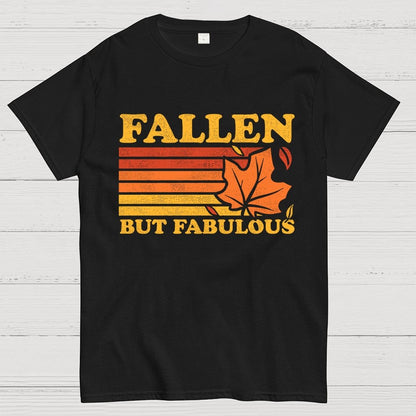 Fallen Autumn Leaves Geek T-Shirt