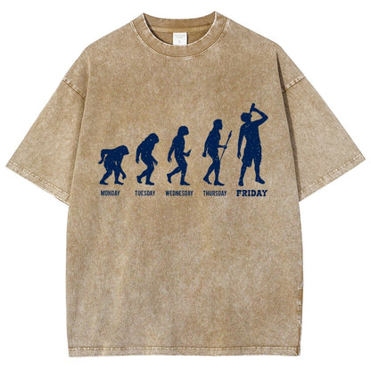 Weekvolution Vintage Distressed T-shirt