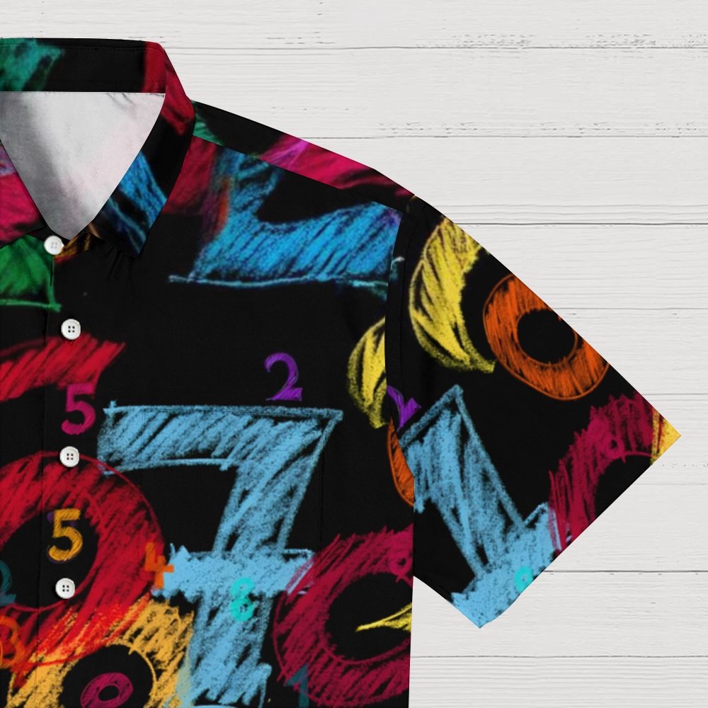 Color Mathematics Geek Hawaiian Shirt