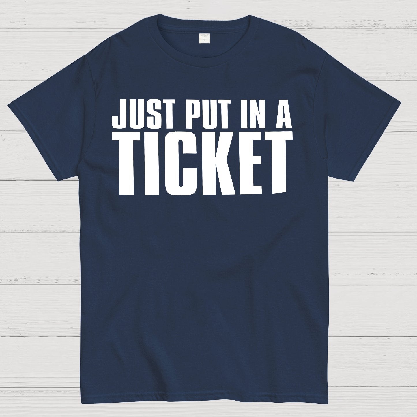 Just Put In A Ticket Shirt Tech Support Checklist Geek T-Shirt