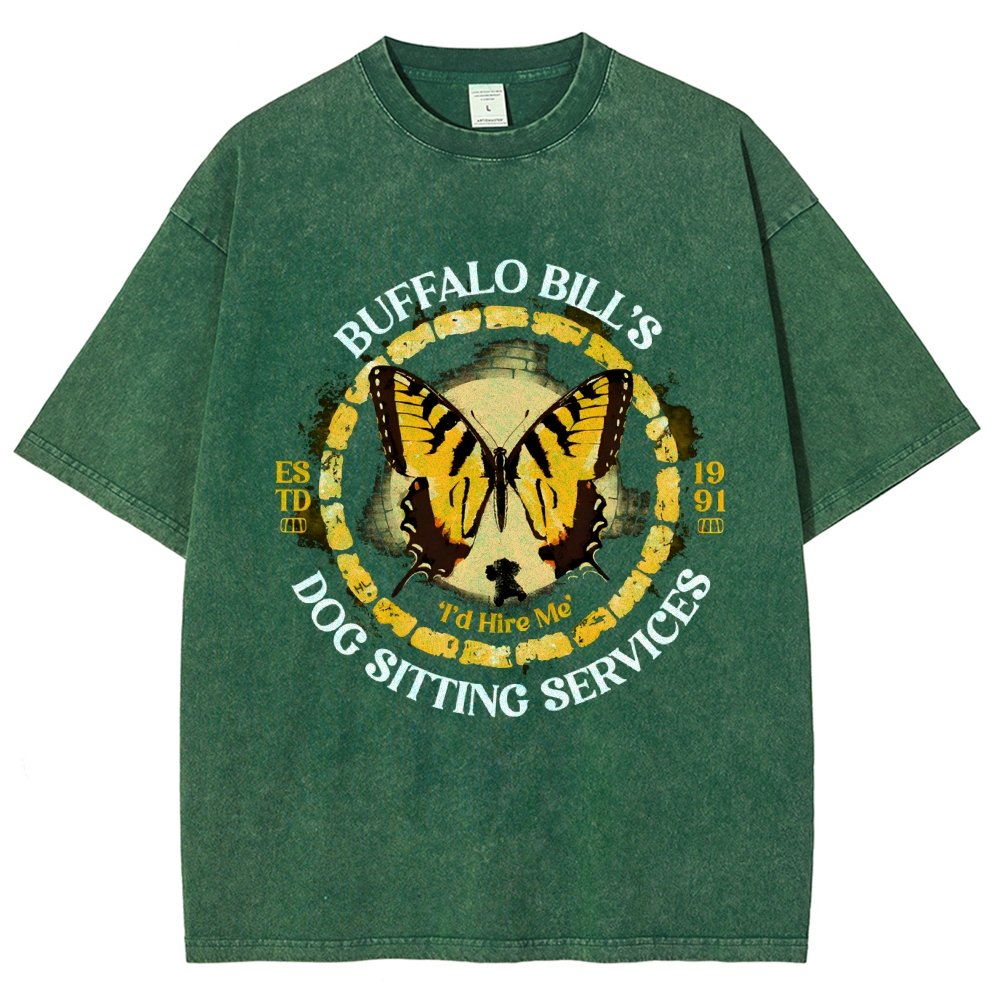 Wild Buffalo Services Vintage Distressed T-shirt