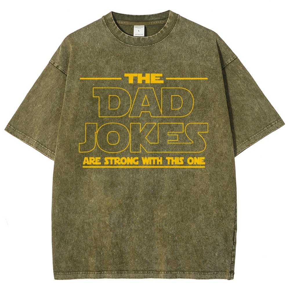 The Dad Jokes Vintage Distressed T-shirt