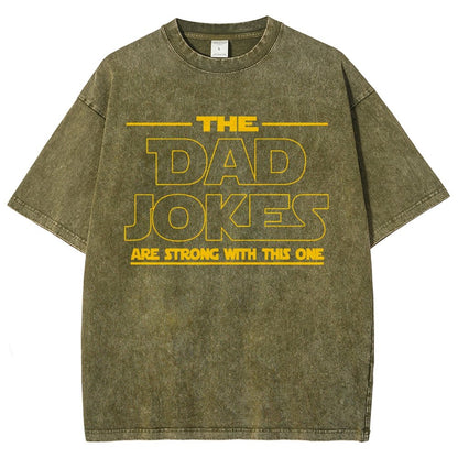 The Dad Jokes Vintage Distressed T-shirt