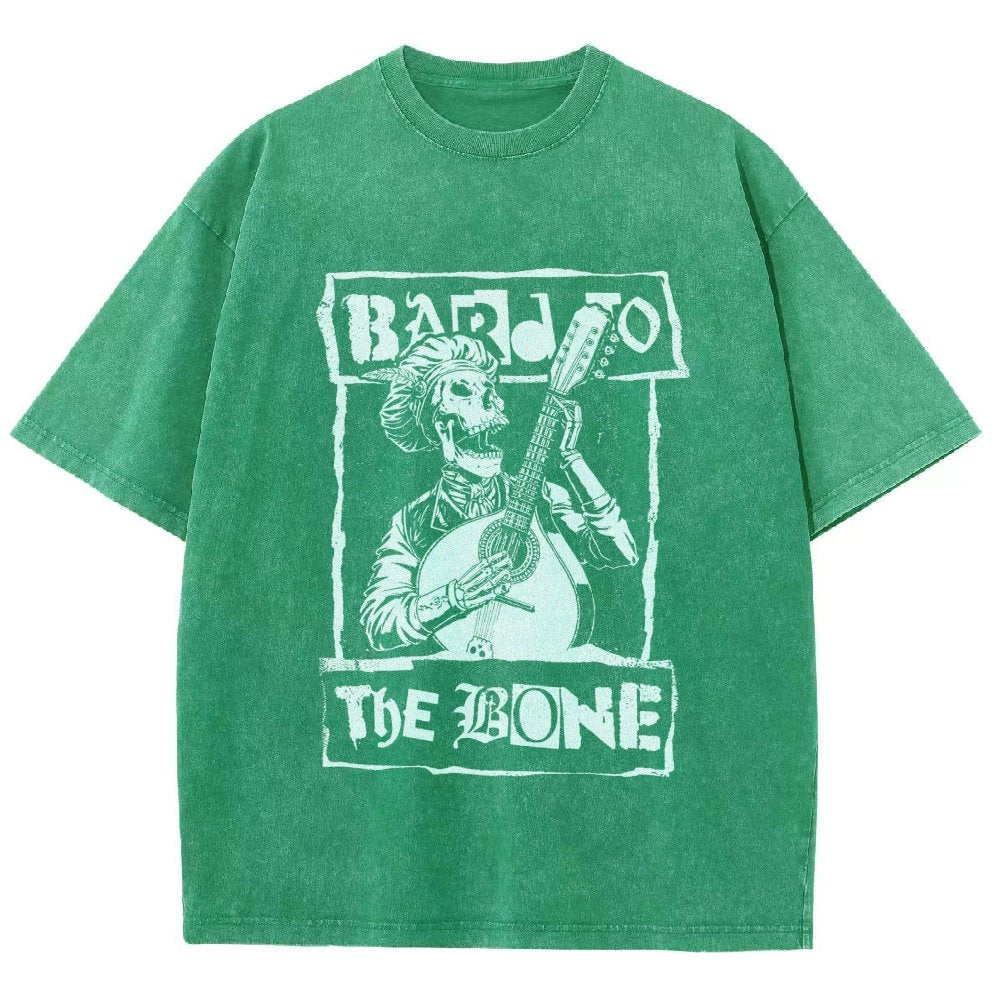 Bard To The Bone Vintage Distressed T-shirt