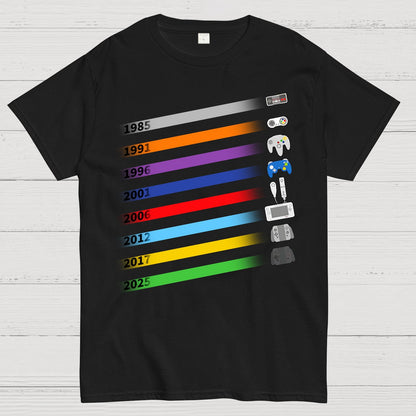 Console Evolution Geek T-Shirt