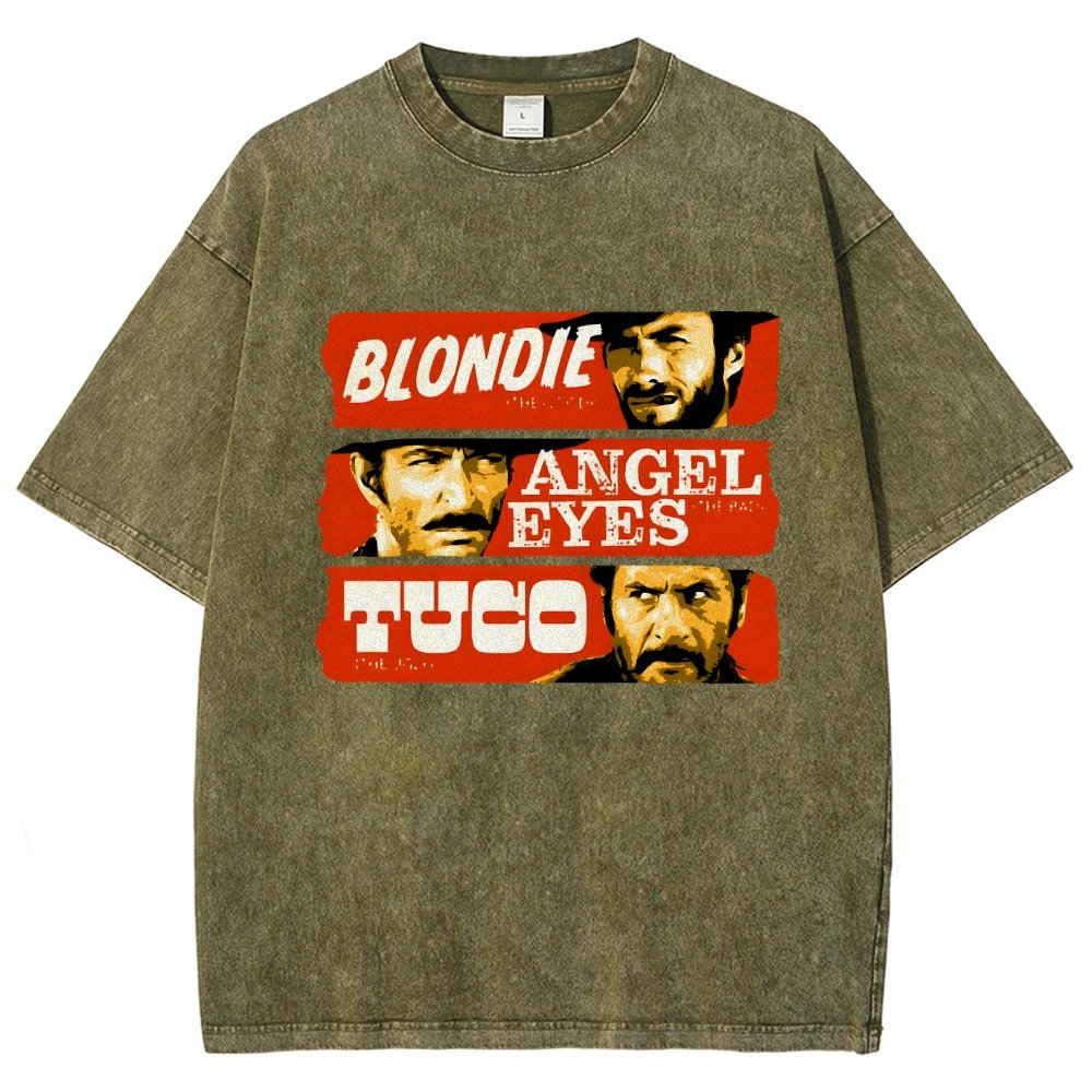 Blonde Angel Tuco Vintage Distressed T-shirt