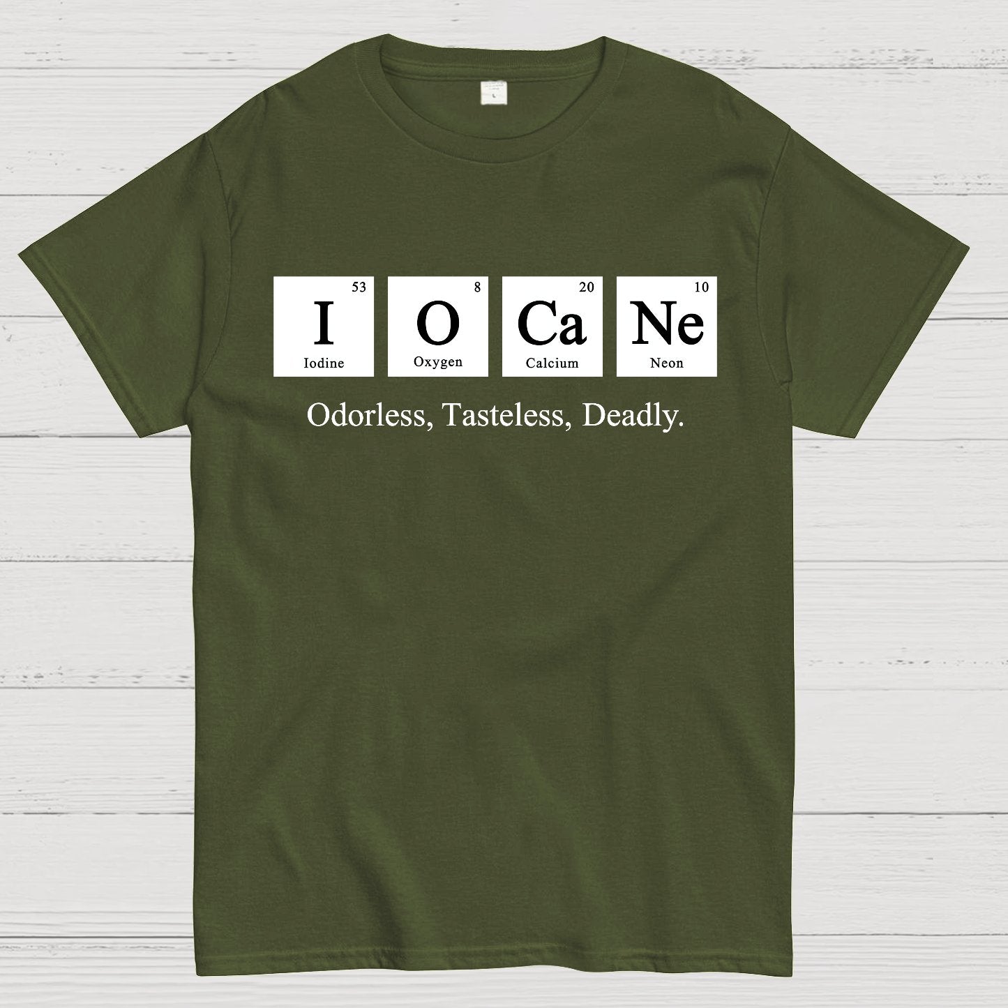 Iocane Odorless Tasteless Deadly Geek T-Shirt