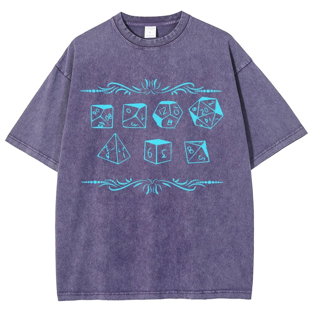 Dice Vintage Distressed T-shirt