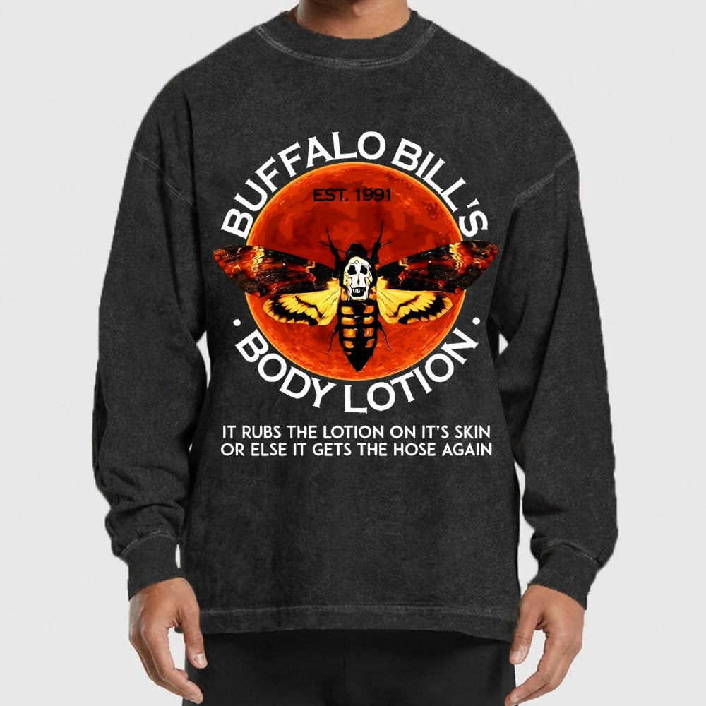 Wild Bill's Body Lotion Washed Long Sleeve Tee 2509001467