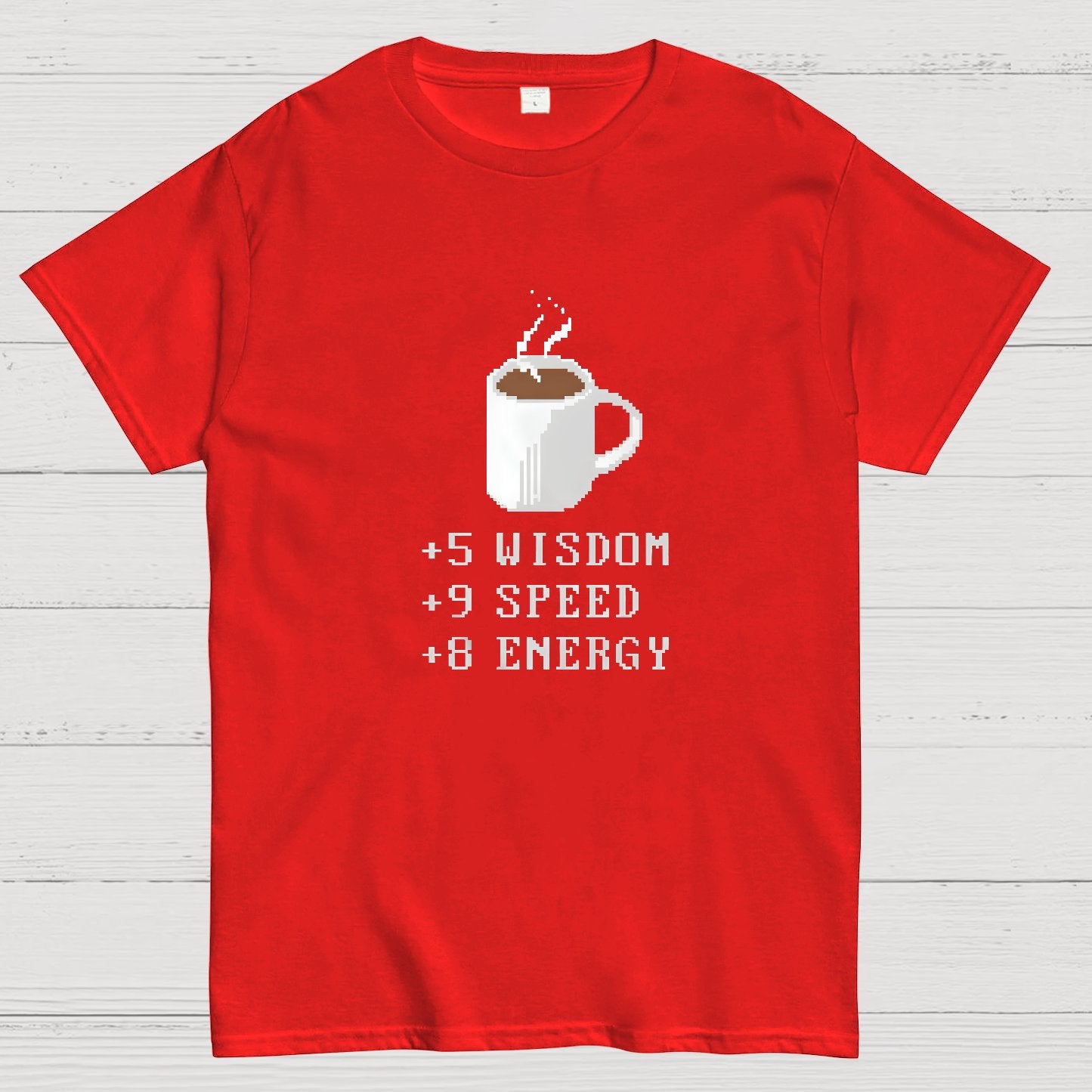 Coffee Plus To Stats Geeky T-Shirt