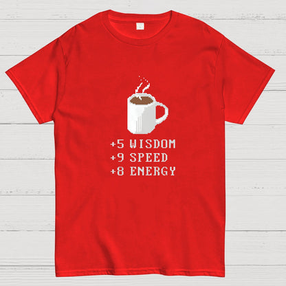 Coffee Plus To Stats Geeky T-Shirt