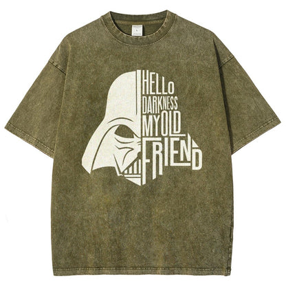 Hello Darkness My Old Friend Vintage Distressed T-shirt