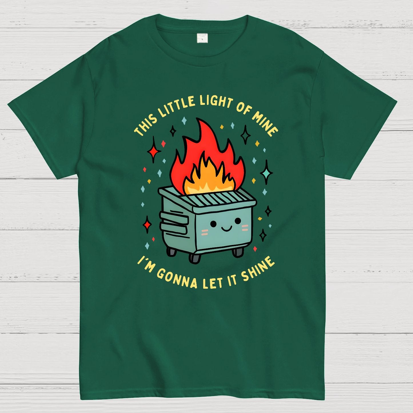 This Little Light of Mine I'm Gonna Let It Shine Geek T-Shirt