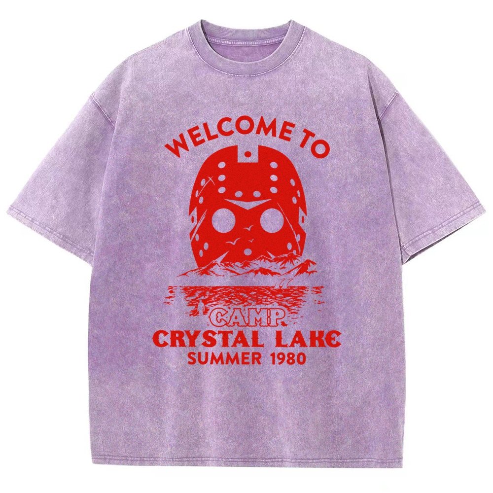 Welcome To Mystic Lake Vintage Distressed T-shirt