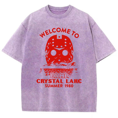 Welcome To Mystic Lake Vintage Distressed T-shirt