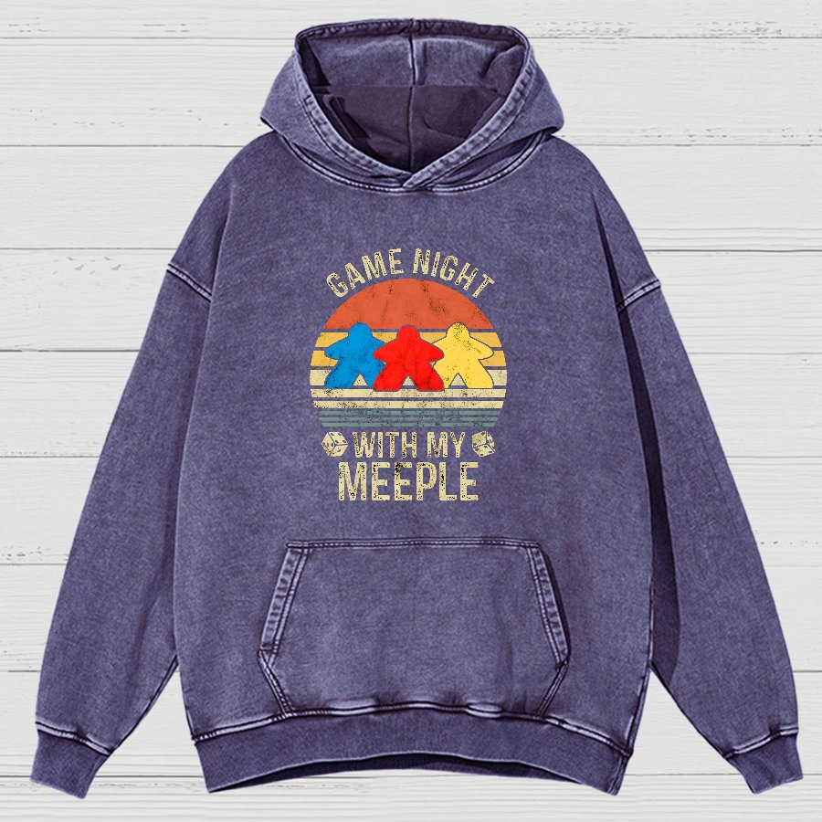 Board Game Vintage Distressed Hoodie