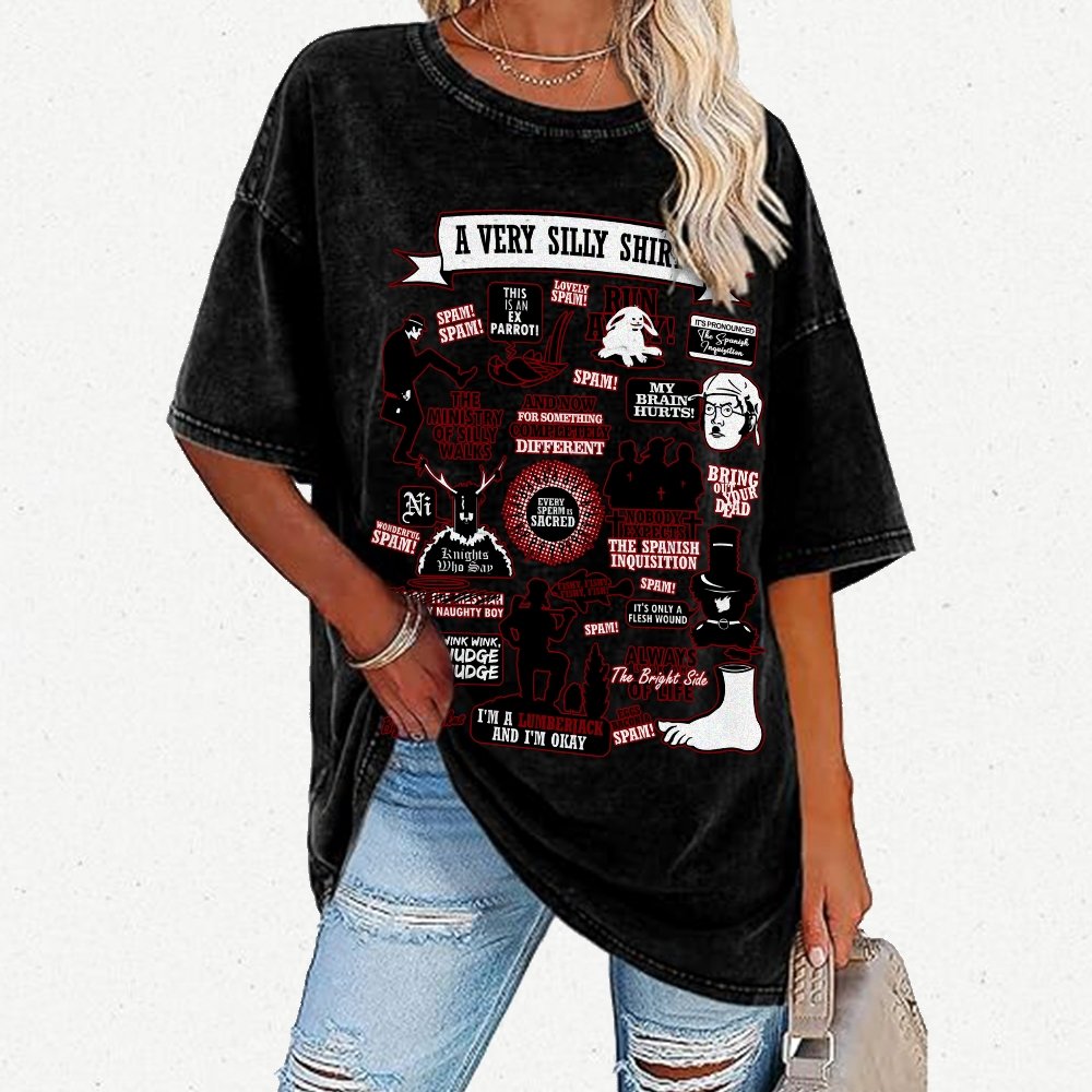A Very Silly Shirt Vintage Distressed T-shirt