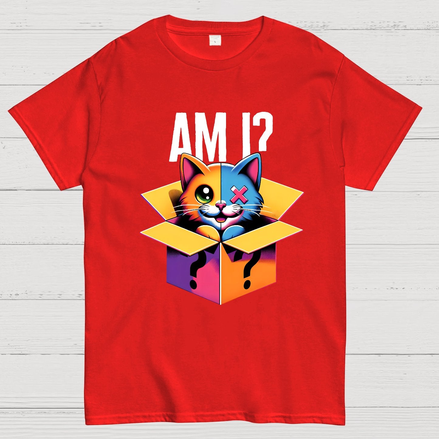 Schrodinger's Cat Shirt, Am I Geeky T-Shirt