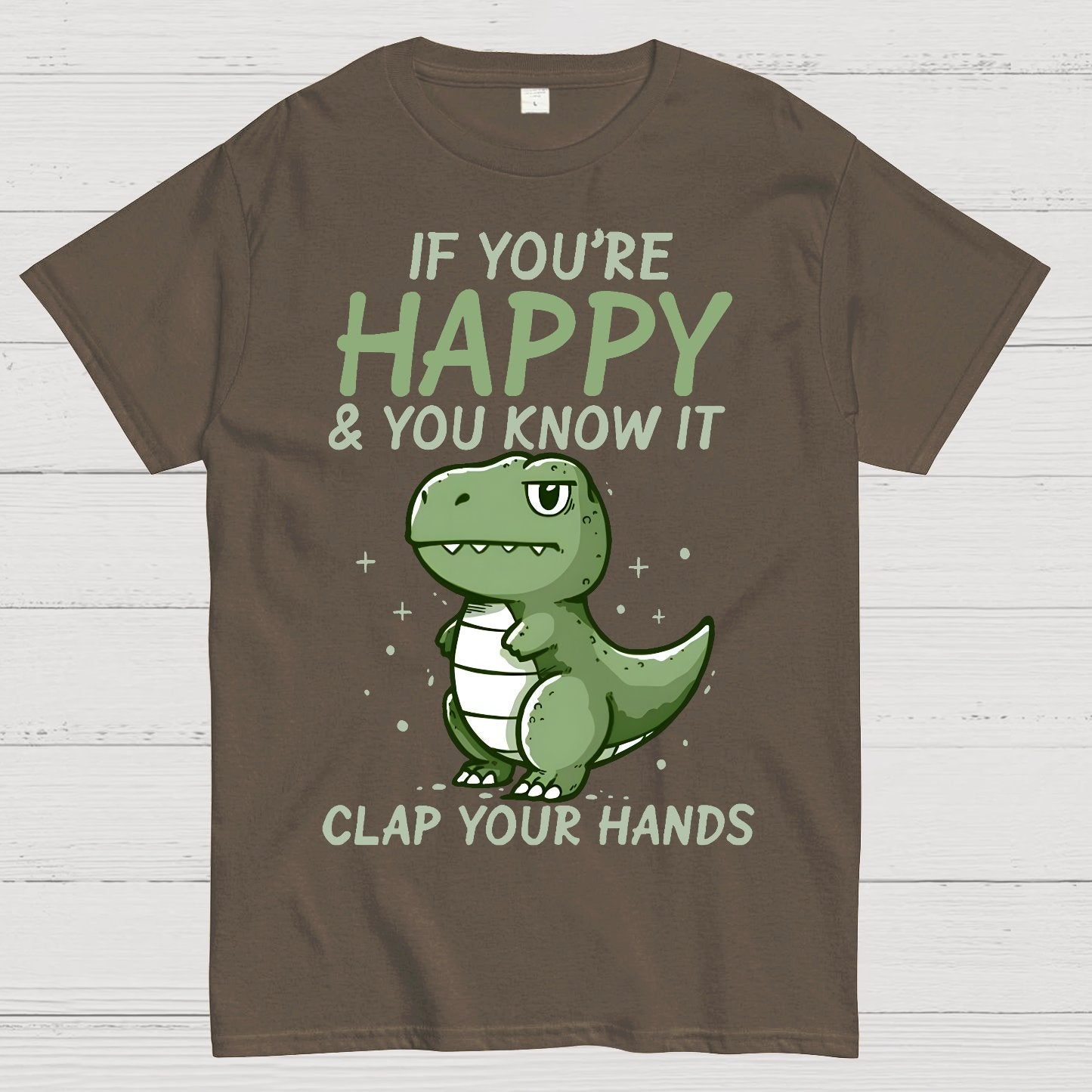 If you are happy, clap your Geek T-Shirt