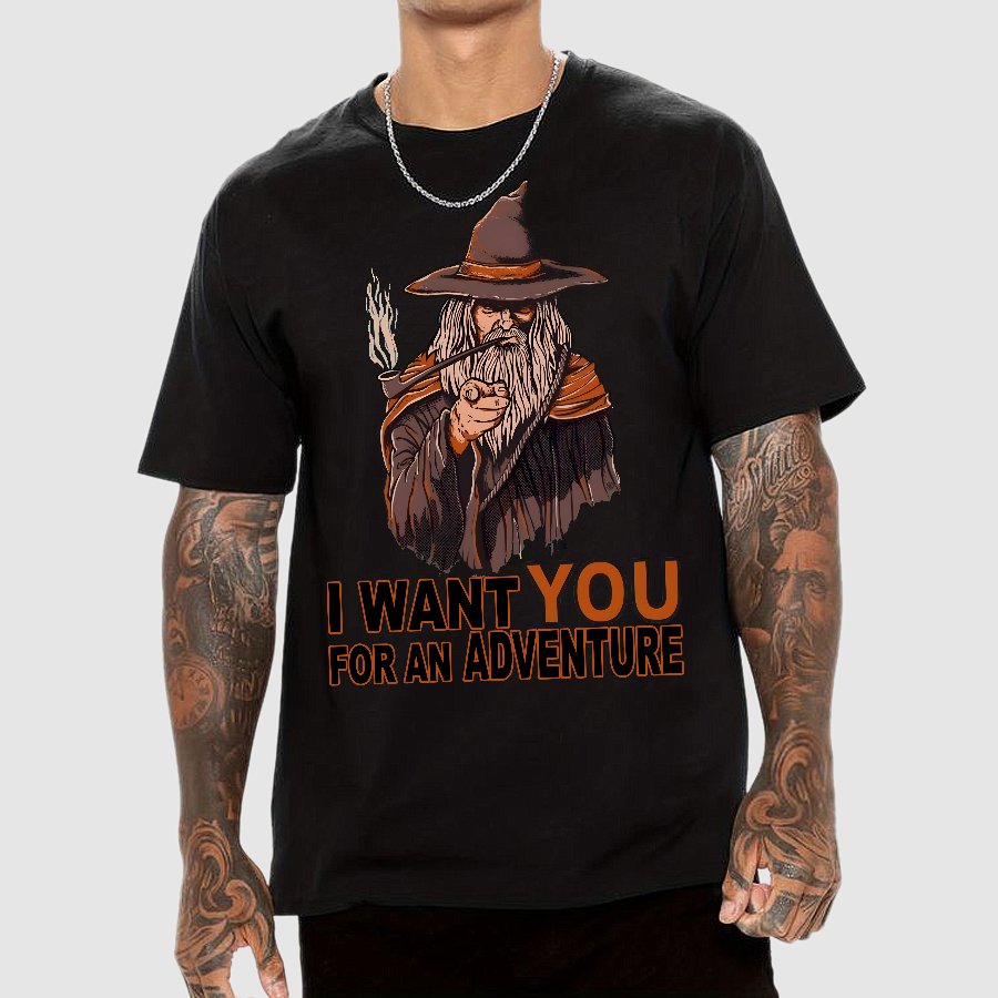 I Want You For An Adventure Geek T-Shirt