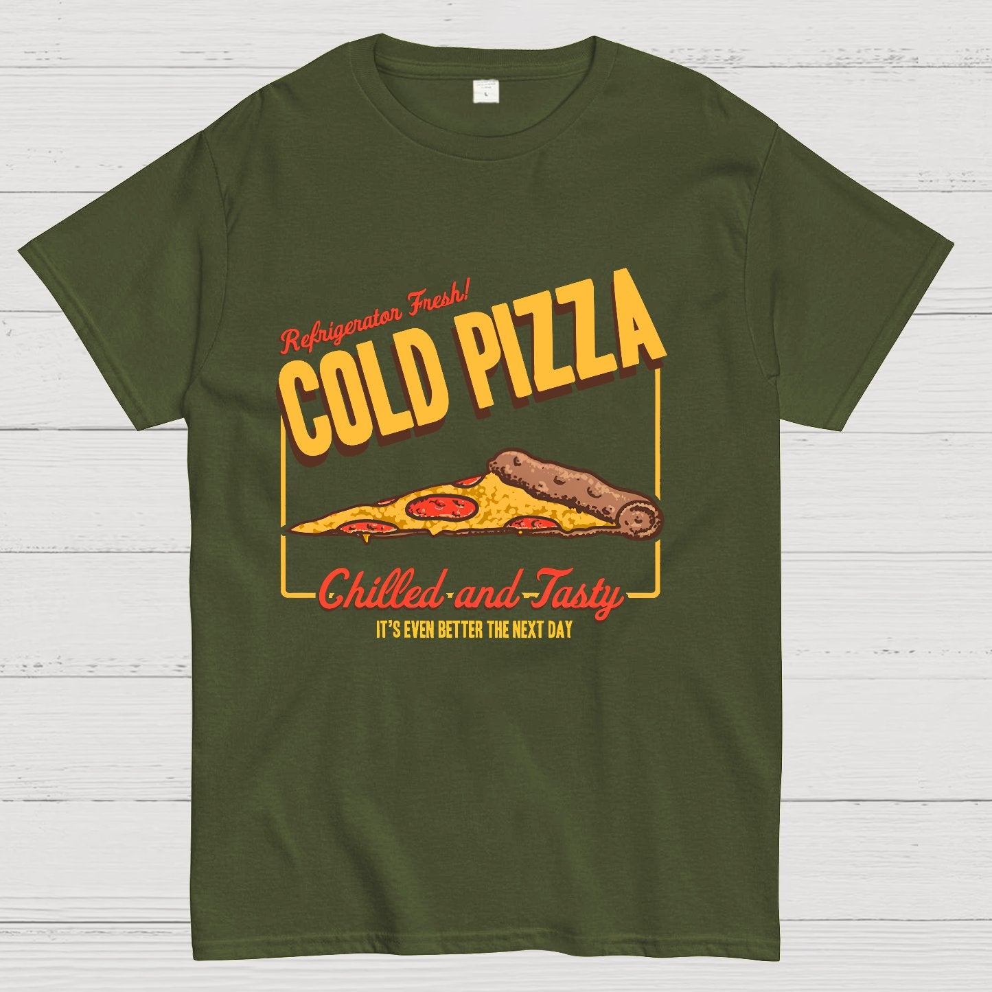 Cold Pizza Geek T-Shirt