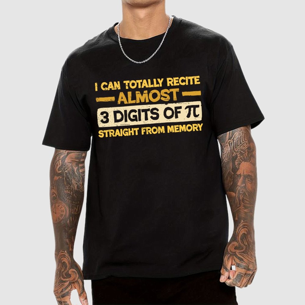 3 Digits Of Pi Geek T-Shirt
