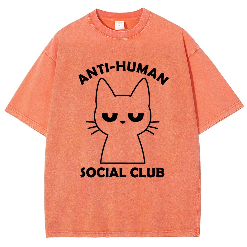 Anti-Human Social Club Vintage Distressed T-shirt