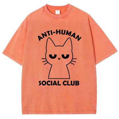 Anti-Human Social Club Vintage Distressed T-shirt