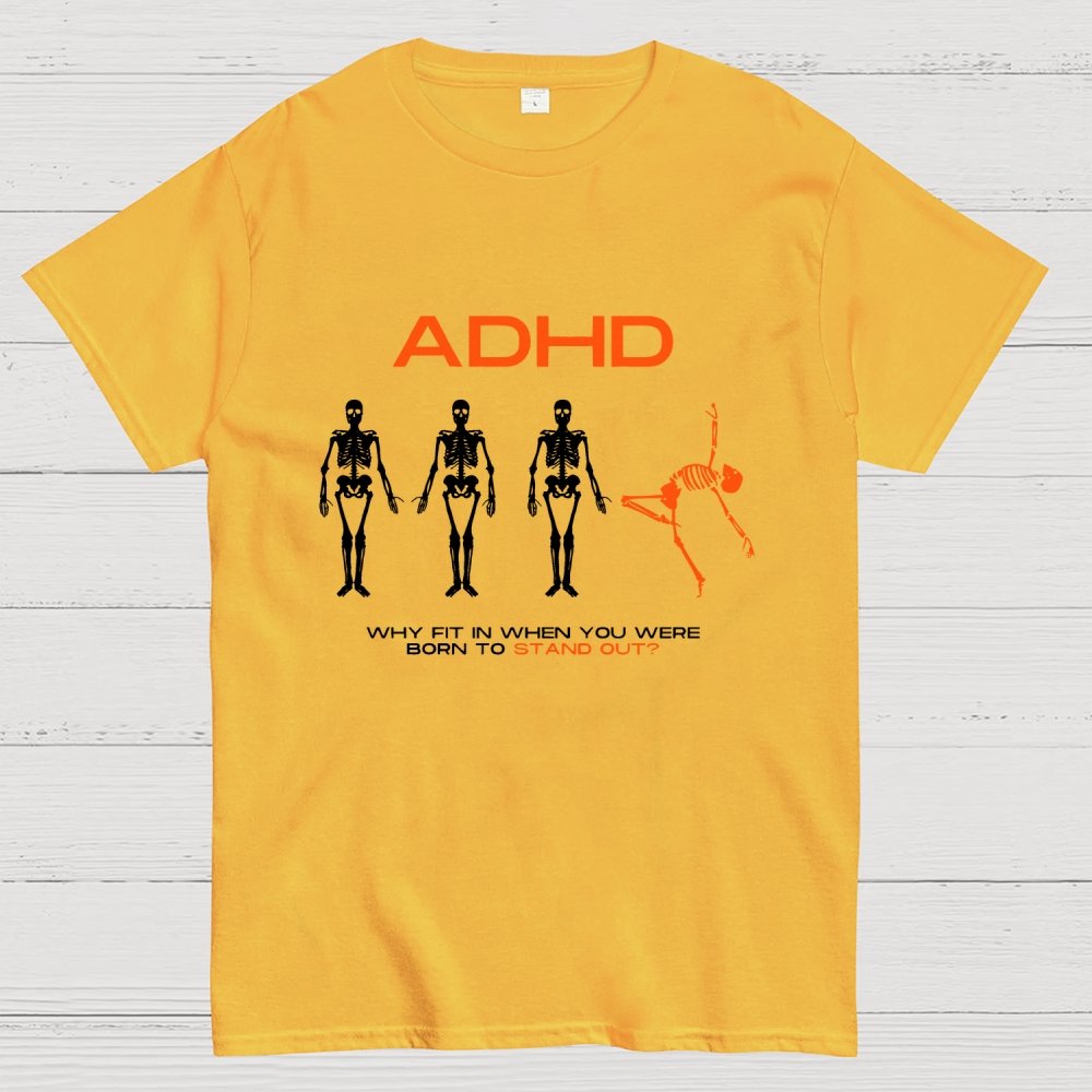 ADHD AWARENESS Unisex Geek T-Shirt
