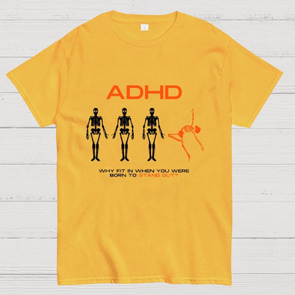ADHD AWARENESS Unisex Geek T-Shirt