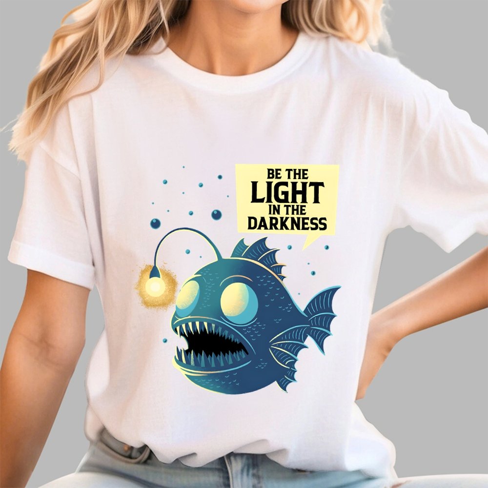 Funny Anglerfish Geek T-Shirt