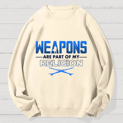 Weapons Geek Cotton Sweatshirt