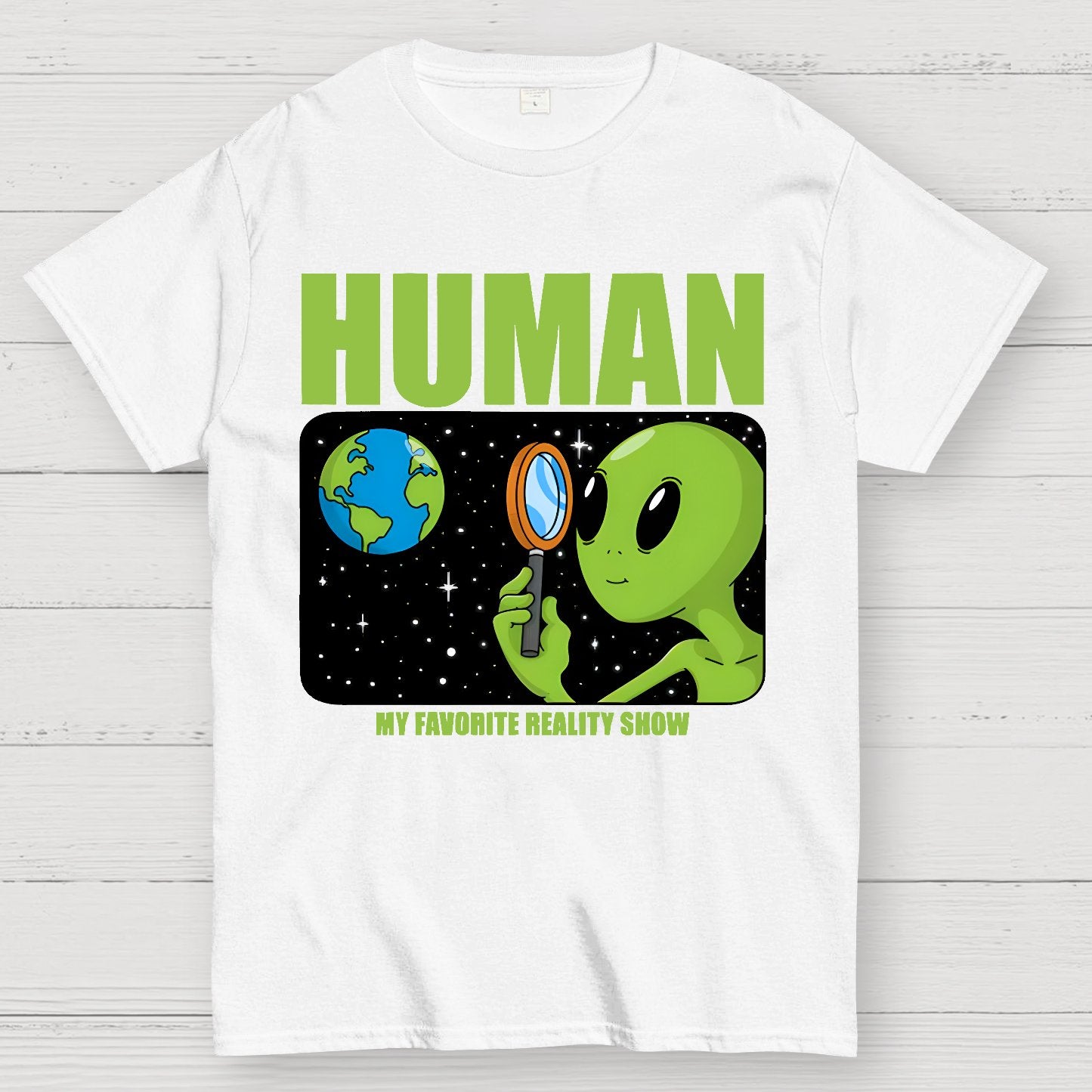 Human  My Favorite Reality Show Geek T-Shirt